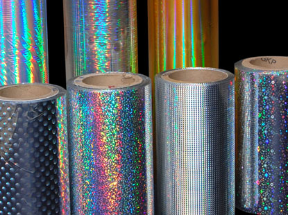 generic metallized holographic films