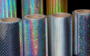 metalized holographic films